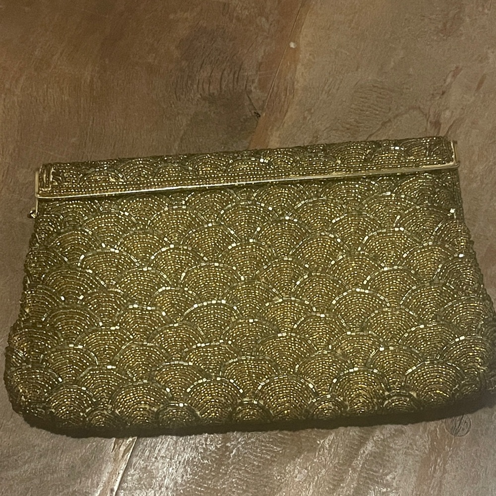 Vintage Beaded Clutch